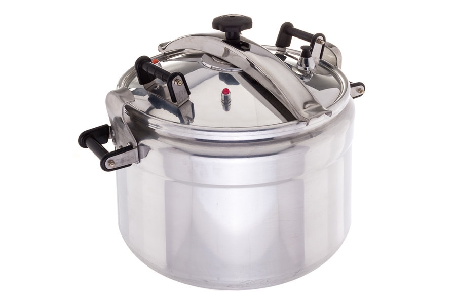 Panela Pressao 45L Aluminio 44cm