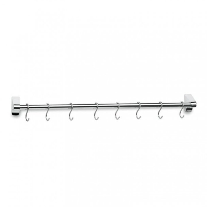 Barra p/Parede p/6 Ganchos 40cm