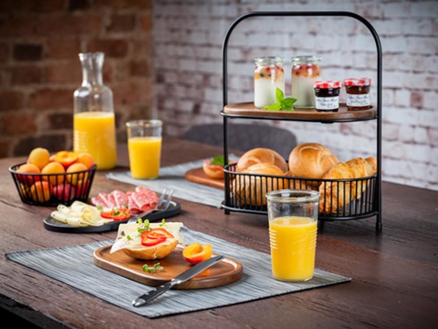 Toalhete 45x33cm Ref.60512 Preto/Cinza