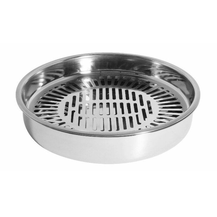 Escorre Fritos Red. 30cm Inox