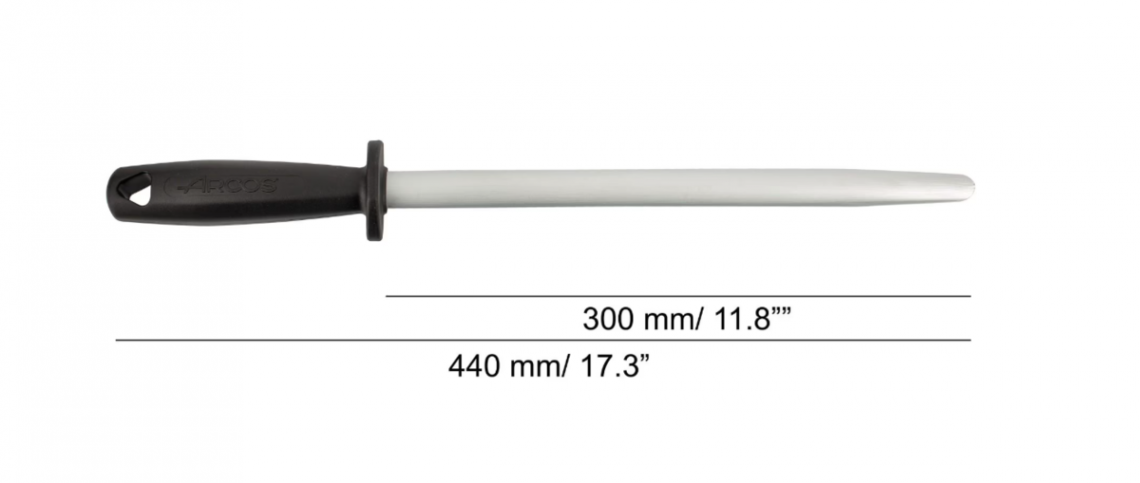 Fuzil Oval 28cm Diamante 