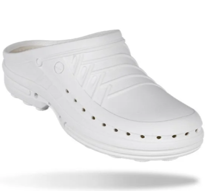 Soca Hospitalar Branco CLOG Bicolor