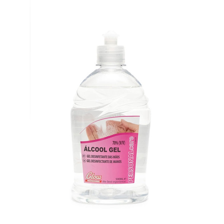 Alcool Gel 500ml Desinfetante Mos Glow