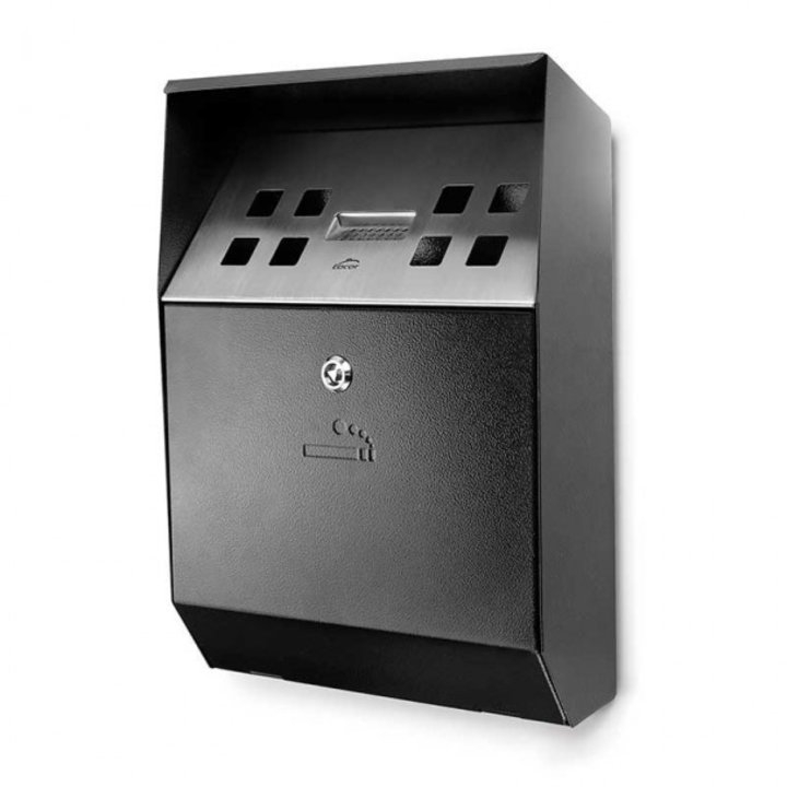 Cinzeiro de Parede Preto