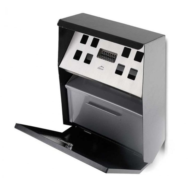 Cinzeiro de Parede Preto