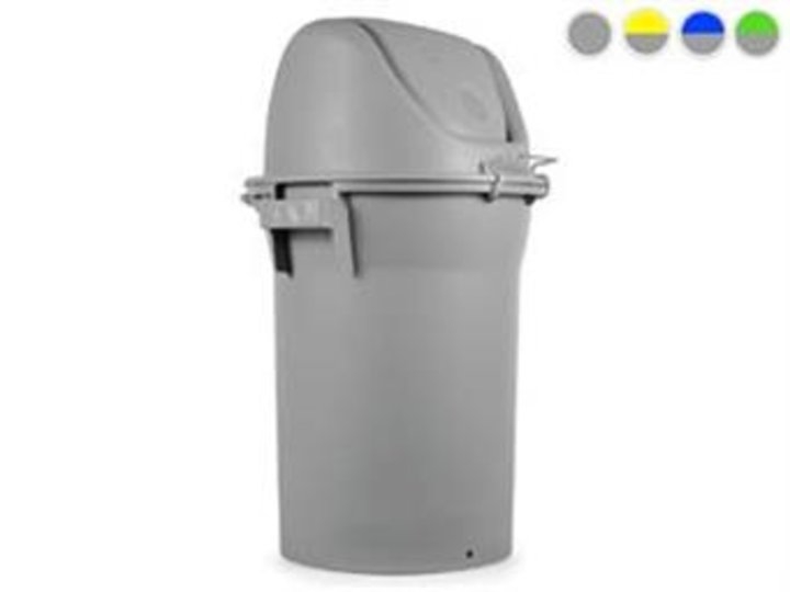 Balde 80L c/Tampa Basc. s/Rodas Ref.779