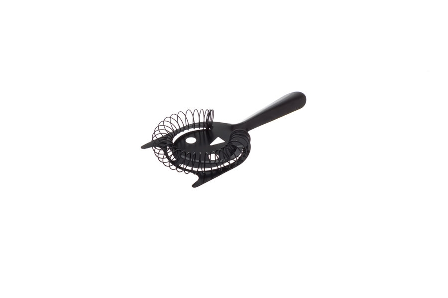 Coador Cocktail Inox Preto 16cm