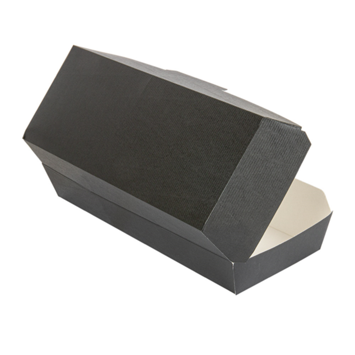 Caixa Hot-Dog 26.5x12.2x7cm Preto