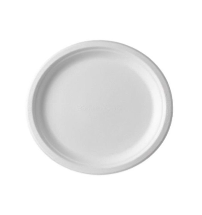 Prato Cartao 26cm Fibra Bio