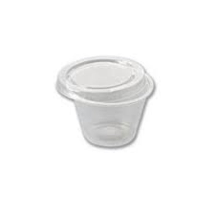 Copo p/Molhos Transp. 30ml (100)