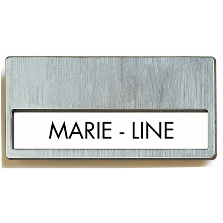 Placa Identifica��o Preteado