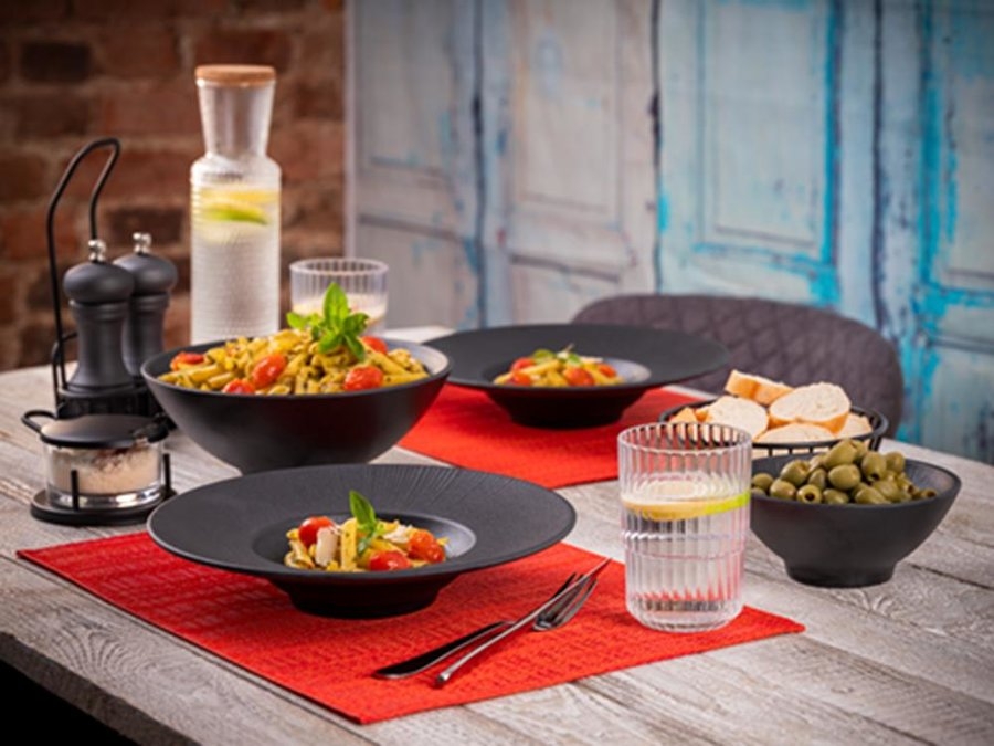 Toalhete 45x33cm Vermelho PVC