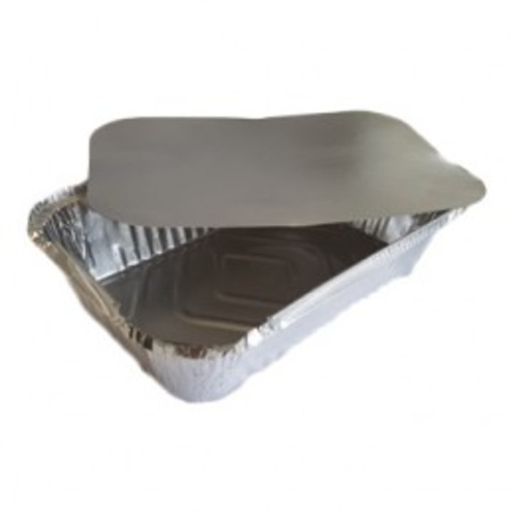 Caixa Aluminio Retangular c/Tampa BR980ml