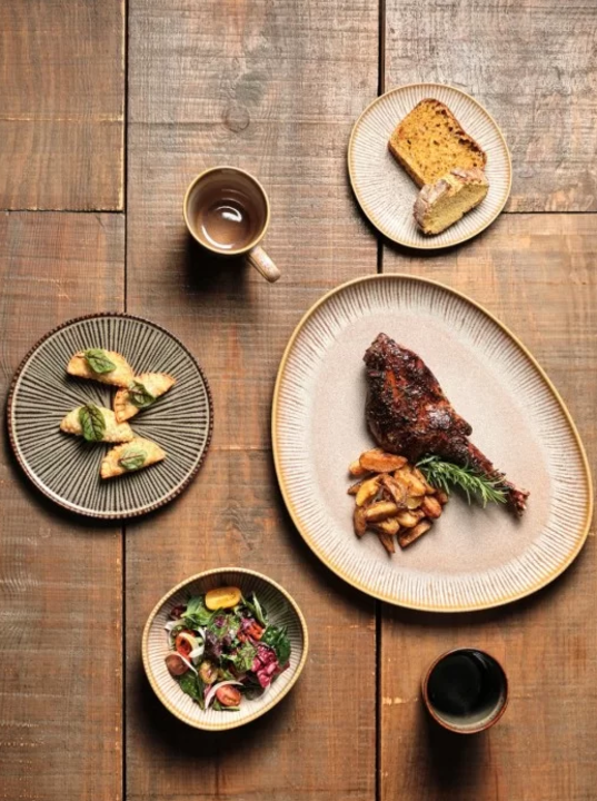 Prato de P�o 18cm SHANGRI-LA oro