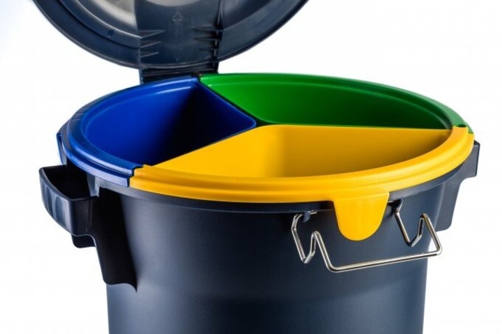 Caixote do lixo 52L 